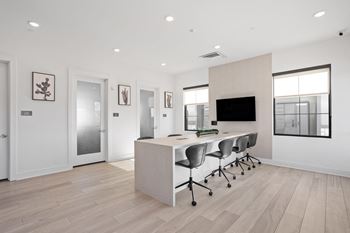 A modern office space